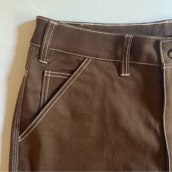 Nike SB Carpenter Pants Mens 32 Brown Baggy Skater Straight Leg Loose Fit Y2K - Picture 5 of 16